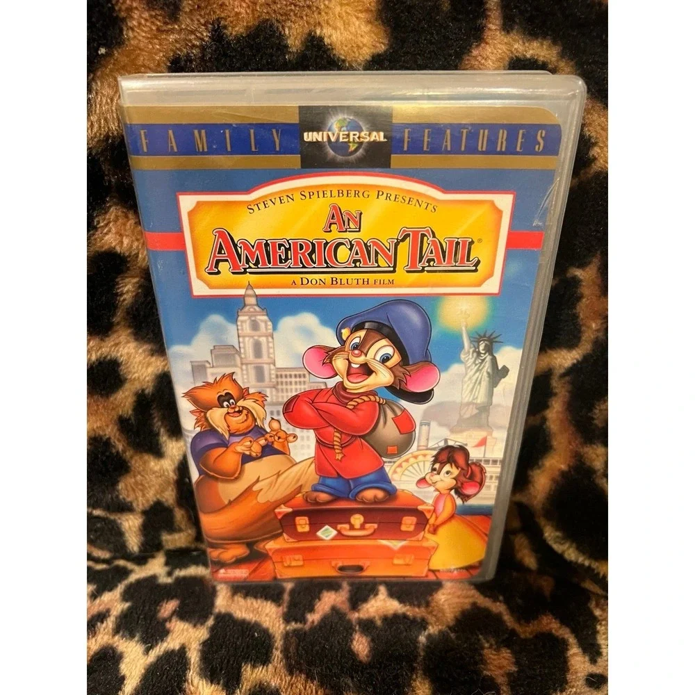 An American Tail movie VHS w/Clamshell‎ Case